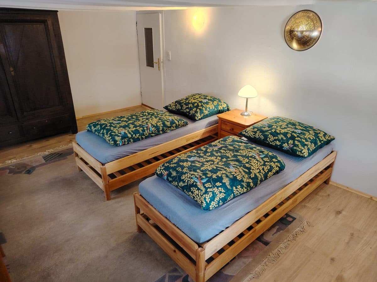 Gästezimmer mit flexiblen Schlafplätzen